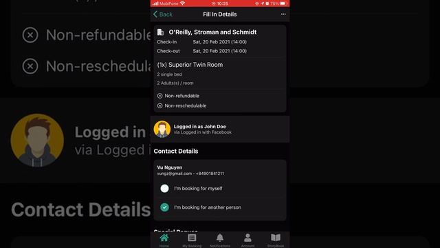 Travel Kit React Native UI Template смотреть онлайн