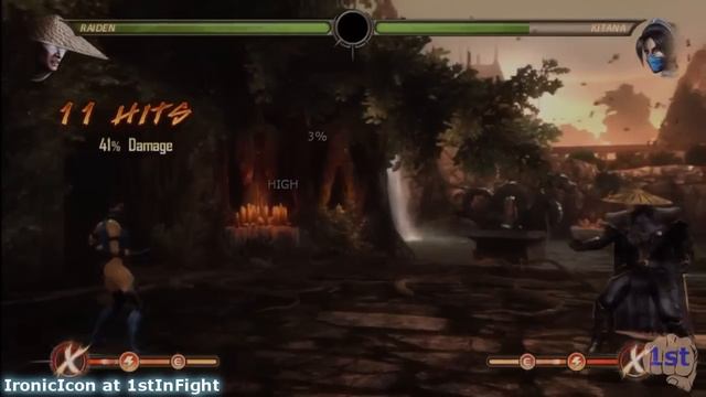 Mortal Kombat 9 Raiden Combos MK9 Raiden