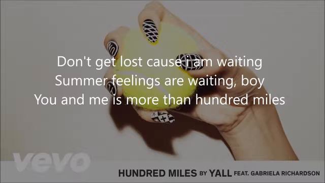 Hundred Miles Yall ft Gabriela Richardson [NRJ Parole] смотреть онлайн