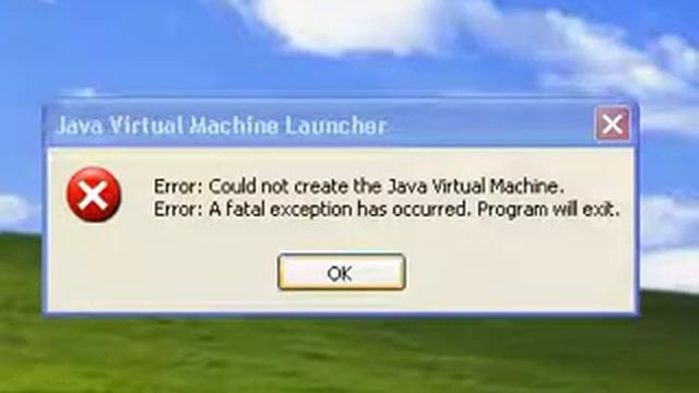 Could Not Create Java Vurtual Machine Error смотреть онлайн