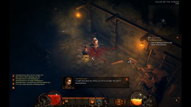 Diablo 3 Barbarian gameplay [BETA] pt 3 смотреть онлайн