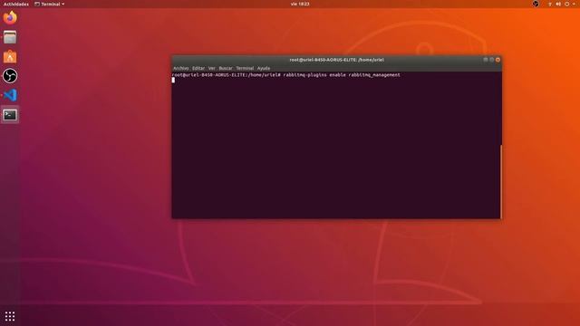 Instalación de un servidor RabbitMQ en Linux | Ubuntu 18.04 смотреть онлайн