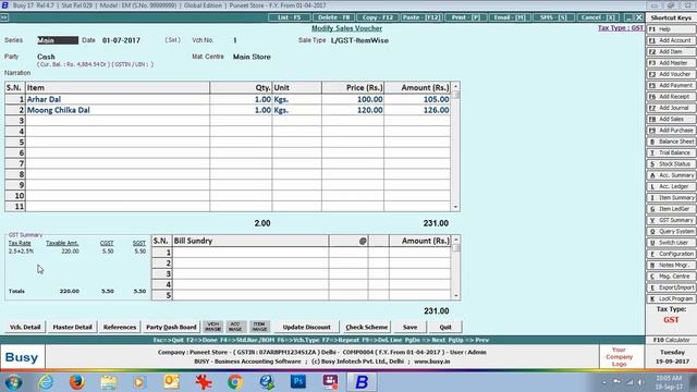 Import Vouchers from Excel to BUSY - Advanced 1 (English) смотреть онлайн
