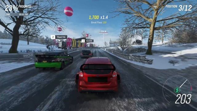 HOONIGAN Gymkhana 9 Ford Focus rs rx drives in the snow very smooth. смотреть онлайн