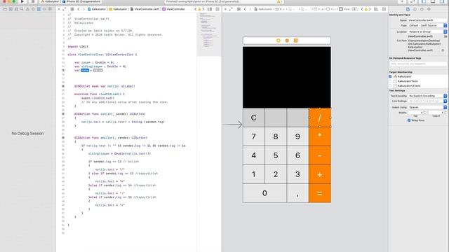 iOS Uchun Dastur Yaratish Darsi - Kalkulyator Dars #2 смотреть онлайн