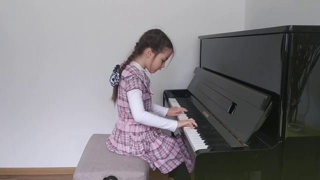 И. С. Бах "Марш" Сивова Юлия 7 лет смотреть онлайн