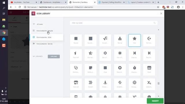 WordPress - How to Use Fontawesome Icons using Elementor Page Builder смотреть онлайн