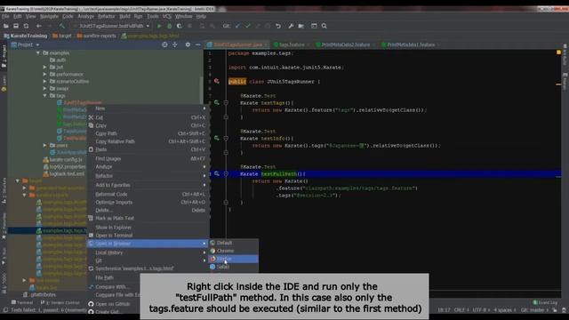 karate | Junit5 - runner | Parallel Runner | Tags Part 3 смотреть онлайн