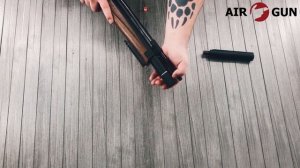 Пневматическая винтовка МР-555КС дерево 4,5 мм