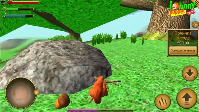 КОРМИМ СЫНА И ГОТОВИМСЯ К ЗИМЕ / СИМУЛЯТОР ЛЕТАЮЩЕЙ БЕЛКИ прохлждение #6 смотреть онлайн