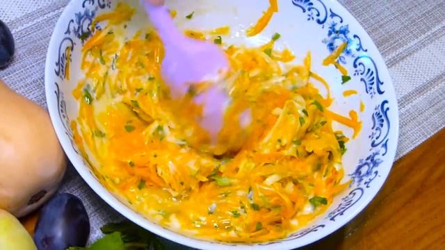 Просто натрите ТЫКВУ и добавьте 2 ЯЙЦА! ТАК вкусно, что я готовлю ВСЮ осень и зи