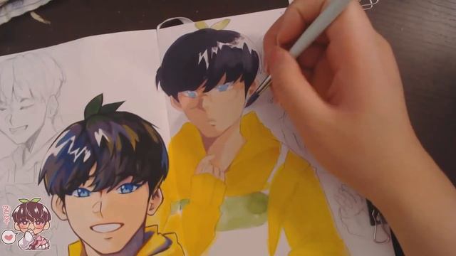 Sketchbook Doodles Page:41 |Painting some Sketches! | смотреть онлайн