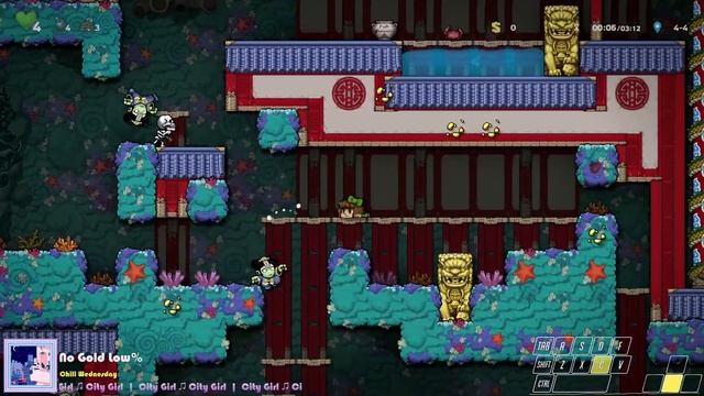 [Spelunky 2] No Gold Low% in 04:58.750 смотреть онлайн