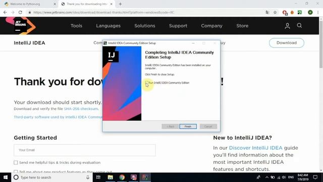 Python 3 Уроки Для Начинающих | Урок №2. Как установить IntelliJ IDEA на Windows 10 смотреть онлайн