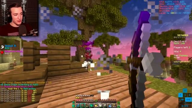 the craziest hacks i've ever seen... (100 BLOCK REACH) смотреть онлайн