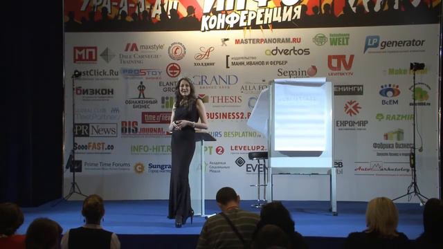 Алла Фолсом. Выступление на Инфоконференции 2013. Тренинги как шоу смотреть онлайн