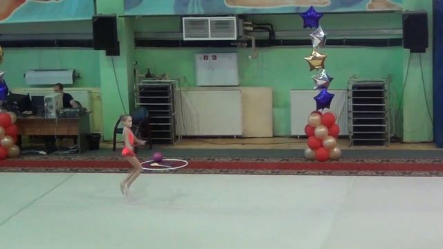 Музыченко Маша 2007 Скакалка Турнир по художественной гимнастике СШОР 64 "Сияние звёзд" смотреть онлайн