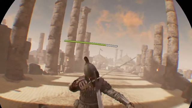 HEMA Fencer plays Swordsman VR смотреть онлайн