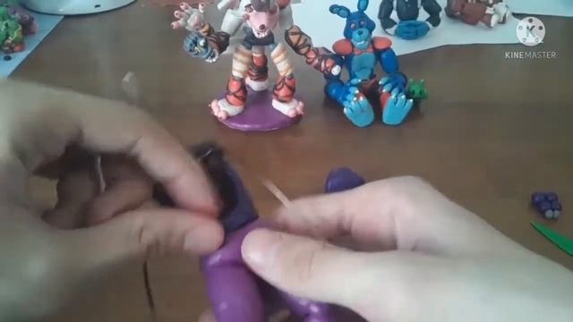 Лепка Glamrock Shadow Freddy  1/2.