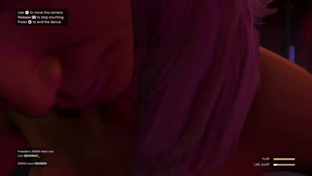 GTA 5 Online On PS5 -Lap Dancing Strip Club Girls - Peach - Juliet-Fufu