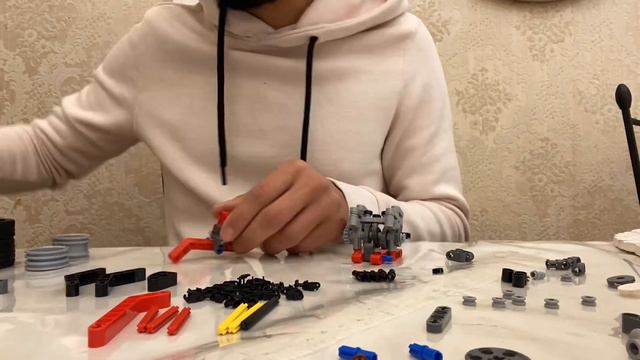 LEGO 42132 TECHNIC MOTORCYCLE 2 IN 1 ! SPEED BUILD TIME-LAPSE ! смотреть онлайн