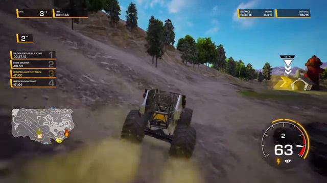 Monster Jam Steel Titans 2 - Gameplay смотреть онлайн