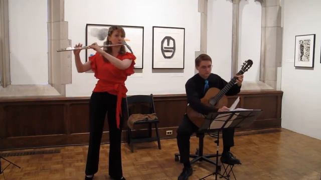 Ravel, Vocalise-étude en forme de habanera / Mimi Stillman, flute - Gideon Whitehead, guitar смотреть онлайн
