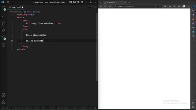 HTML TAGS BASICS | Web development Tutorial # 1 смотреть онлайн
