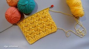 293 АЖУРНЫЙ УЗОР СПИЦАМИ Вязание спицами Узоры