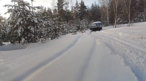 УАЗ 3303 по снегу
