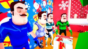 ШОУ ПРИВЕТ СОСЕД!НОВЫЙ ГОД У ВАСИЛИЧЕЙ!ИГРА HELLO NEIGHBOR MOD KIT ПРОХОЖДЕНИЕ МОДА CHRISTMAS QUEST!