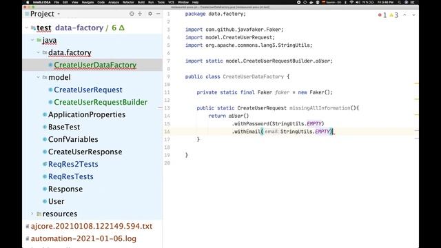 | Factory | Object Mother | Java Faker |Creando datos de forma expresiva Curso Rest Assured Parte 1 смотреть онлайн
