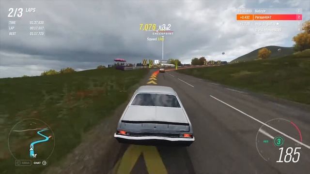 Forza Horizon 4 - Nova 69' FE vs Toyota Corolla смотреть онлайн