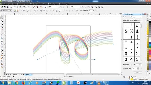 how to make vactor line art || Sachin Parmar || Line art || Curve Line смотреть онлайн