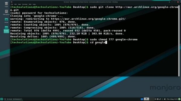How to Install Chrome Browser on Manjaro 21.0.7 | Installing Google Chrome Browser Manjaro Linux