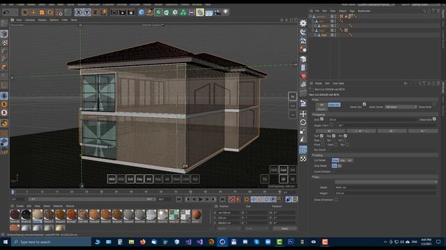 The 15 minutes house with Architron in Cinema 4D смотреть онлайн