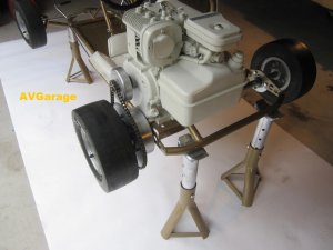 Самодельный картинг за 10000 рублей №6 (установка двигателя)