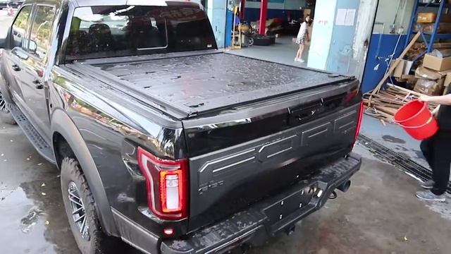 Manual tonneau cover for Ford F150 Raptor Toyota Tundra Dodge RAM смотреть онлайн
