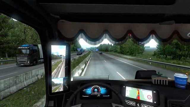 ETS2 ? HEILBRONN Map mit dem Mercedes Actros 2019 MP5 ? Wir stehen im STAU! | EURO TRUCK SIMULATOR смотреть онлайн