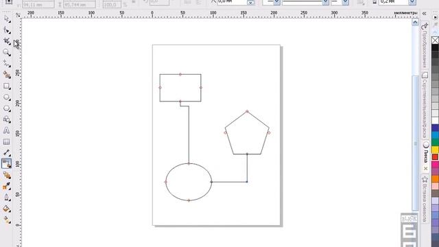 Corel DRAW Урок №15 Инструменты соединительных линий в Corel DRAW смотреть онлайн