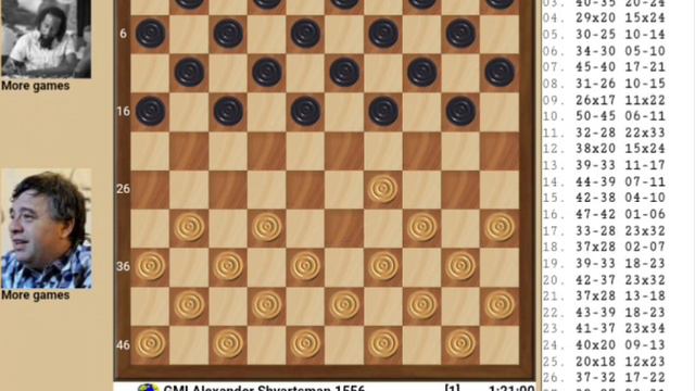 Alexander Shvartsman (Russia) Won Hoogeveen Open.Draughts