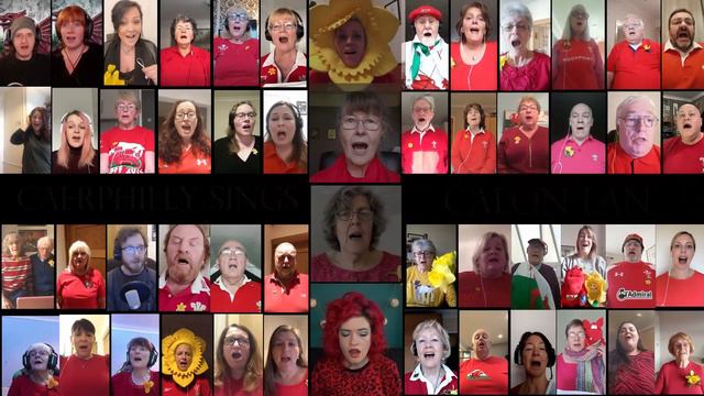 Caerphilly Sings - Calon Lan - St David's Day 2021 смотреть онлайн