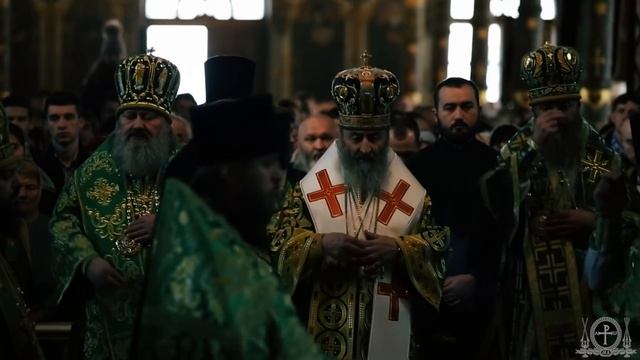 Собор всех преподобных Печерских. Торжества в Лавре смотреть онлайн