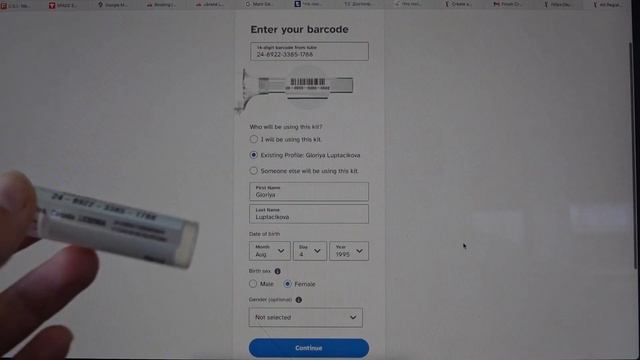 делаем ДНК ТЕСТ | 23andme | DNA