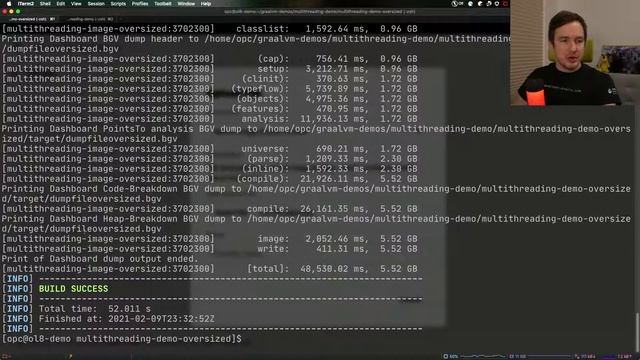 GraalVM Native Image Dashboard tool demo смотреть онлайн