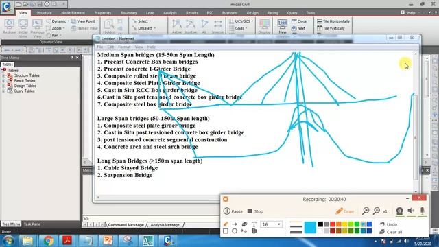 Midas Civil in Nepali (Intermediate Level)- 2 . Bridge Design Philosophy смотреть онлайн