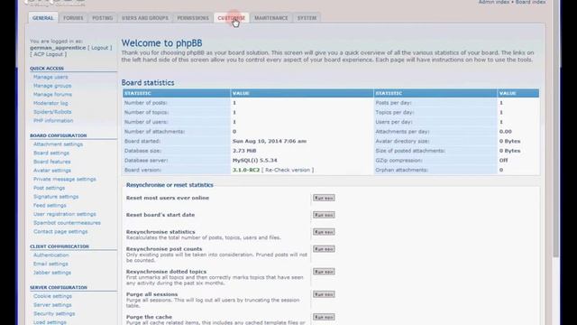 phpBB-Tutorial: ein Sprachpaket installieren 3.1.0 RC2 смотреть онлайн