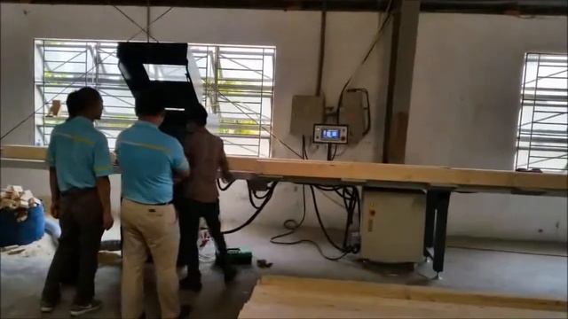 NORTEC S 600 торцовочный станок с серво управлением подачи смотреть онлайн