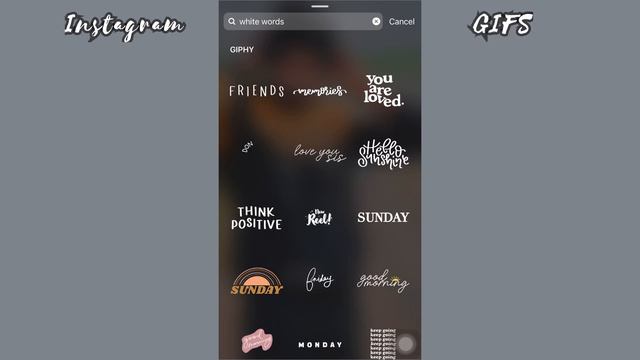 Instagram Best Gif / Instagram Story Gif
