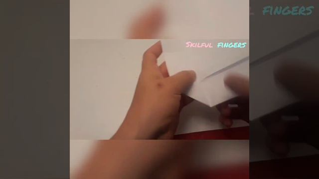 КОНВЕРТ с ЗАСТЁЖКОЙ из одного листа А4 ! смотреть онлайн